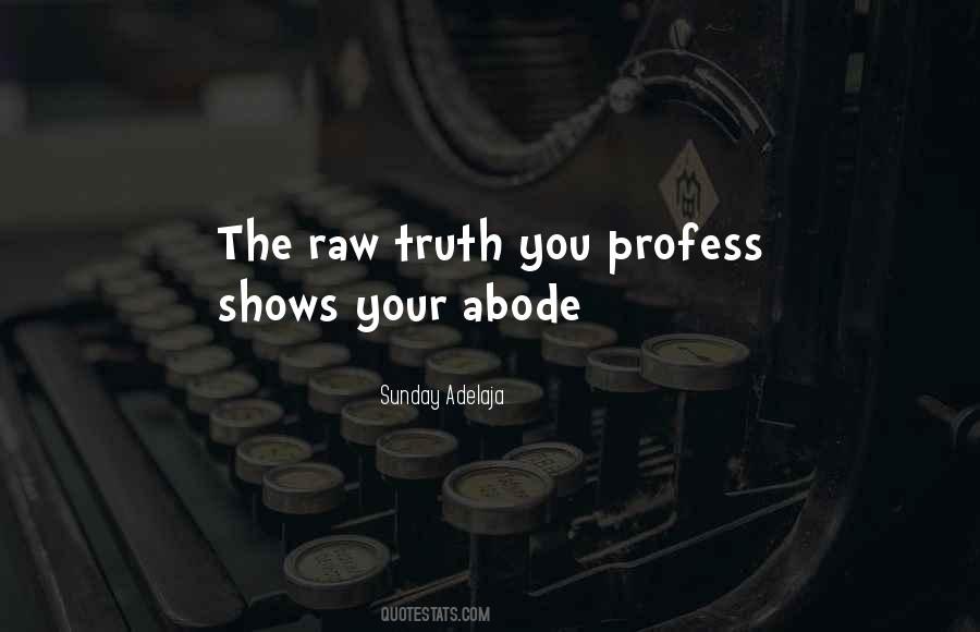 Quotes About Profess #1844592