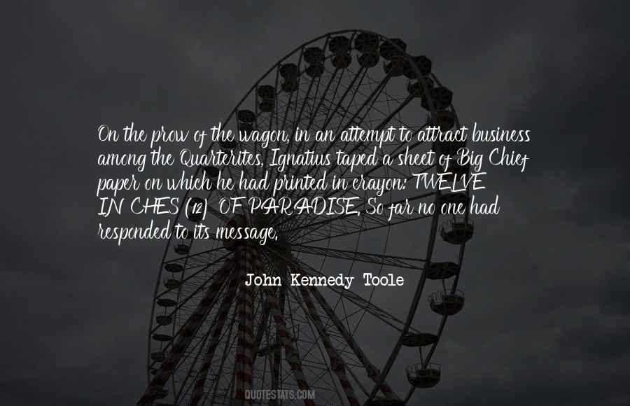 Quotes About Toole #162454