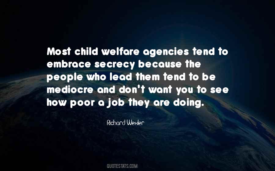 Quotes About Child Welfare #1409489