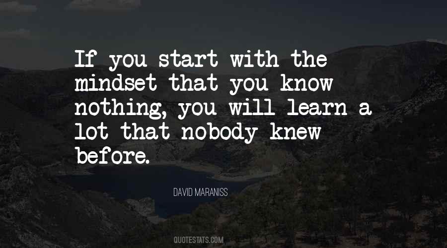 Quotes About The Mindset #1060765