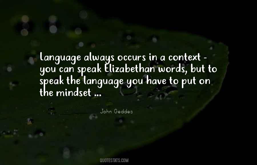 Quotes About The Mindset #1526553