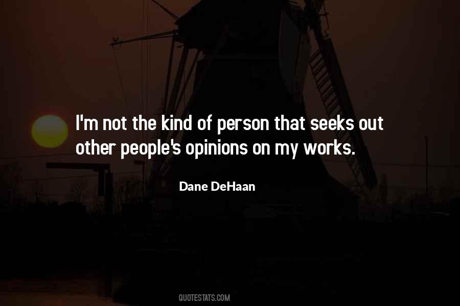 Other People S Opinions Quotes #1720100