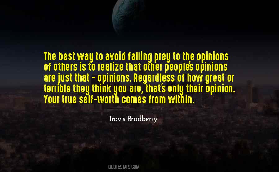 Other People S Opinions Quotes #915251