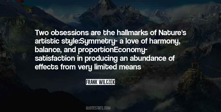 Quotes About Balance In Nature #1547007