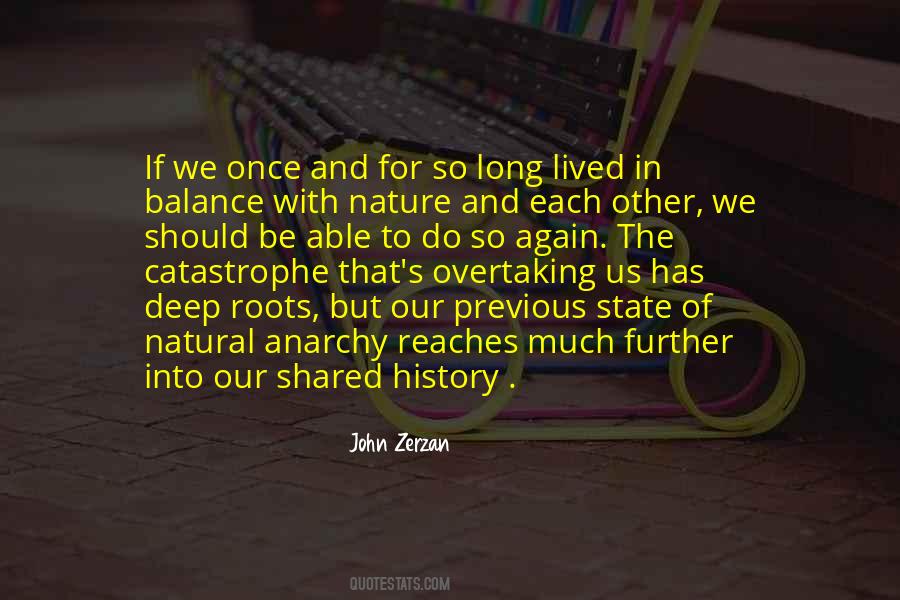 Quotes About Balance In Nature #249580