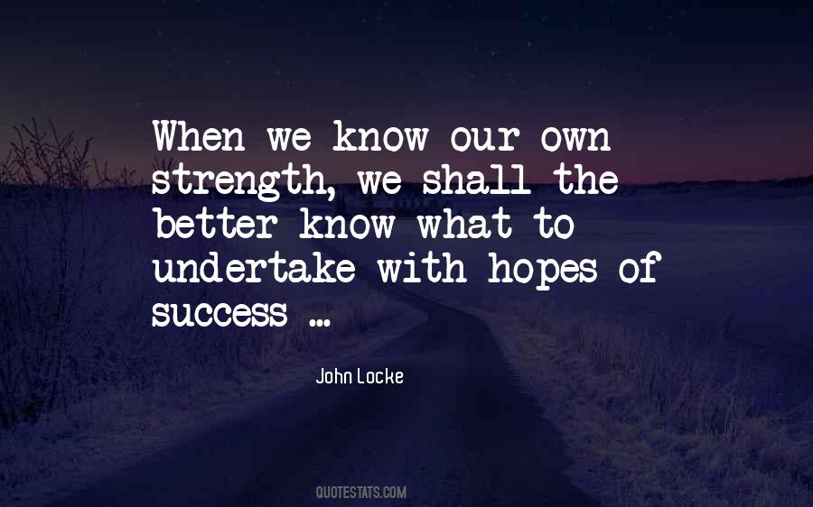 Success Strength Quotes #1006084