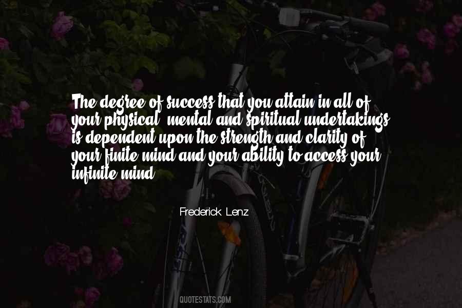 Success Strength Quotes #1199112