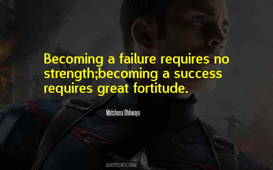 Success Strength Quotes #410619