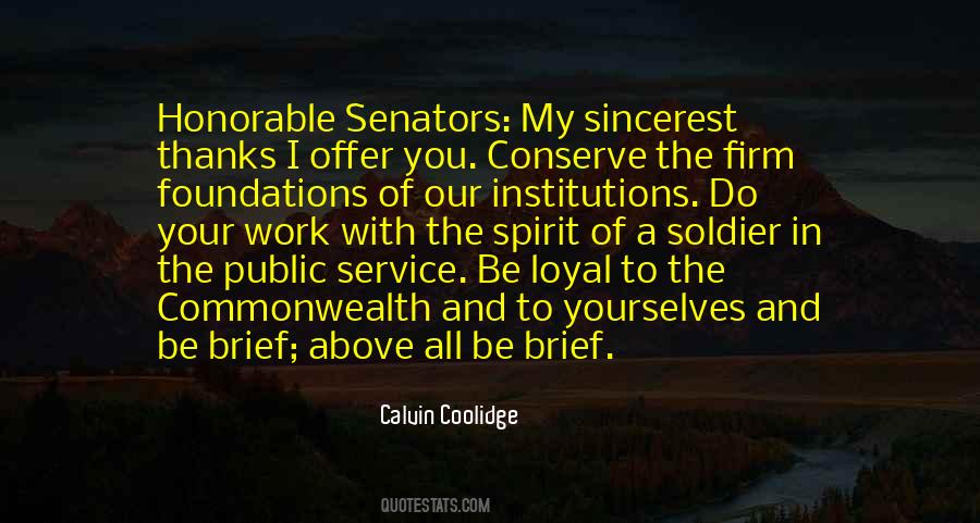Quotes About Senators #323160