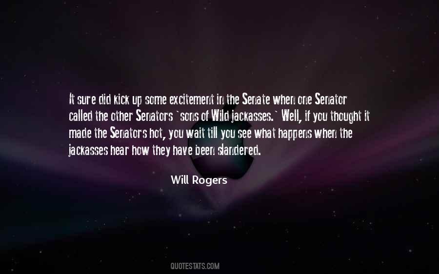 Quotes About Senators #807989