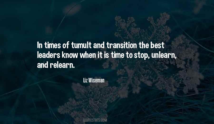 Quotes About Times Of Transition #385163