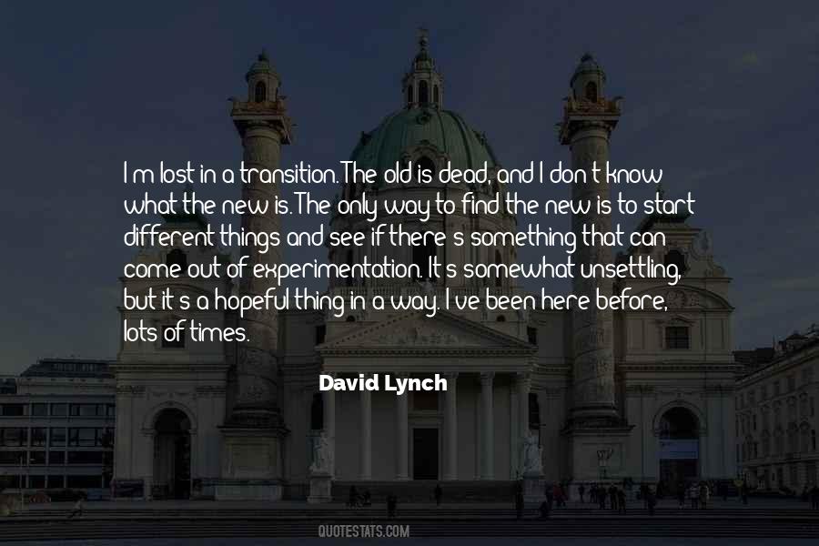 Quotes About Times Of Transition #65561