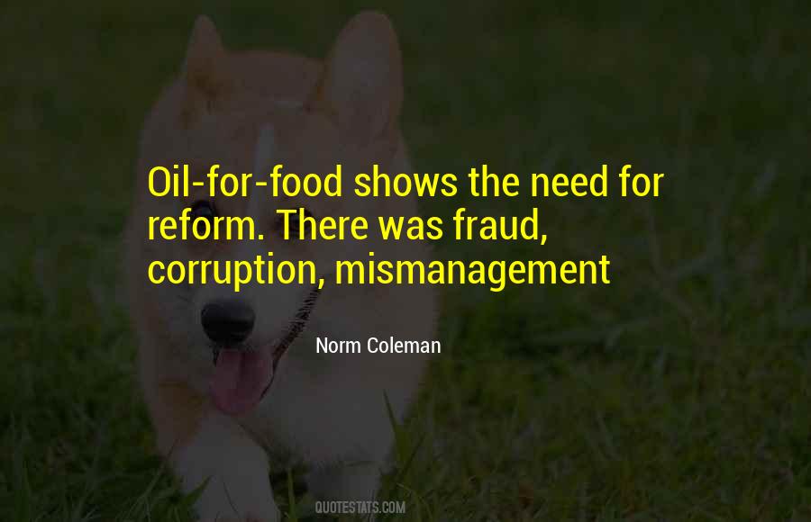 Quotes About Mismanagement #417912