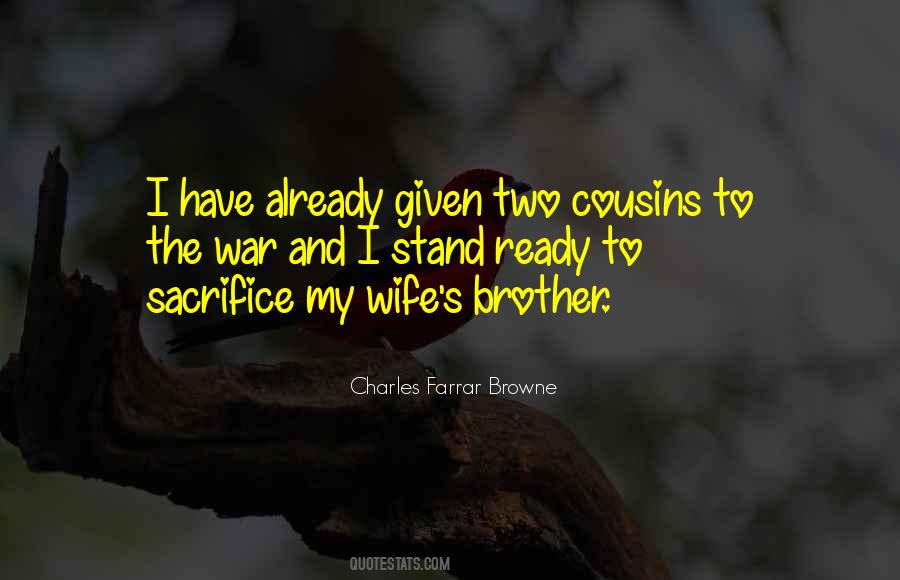 Quotes About Brother And His Wife #438061