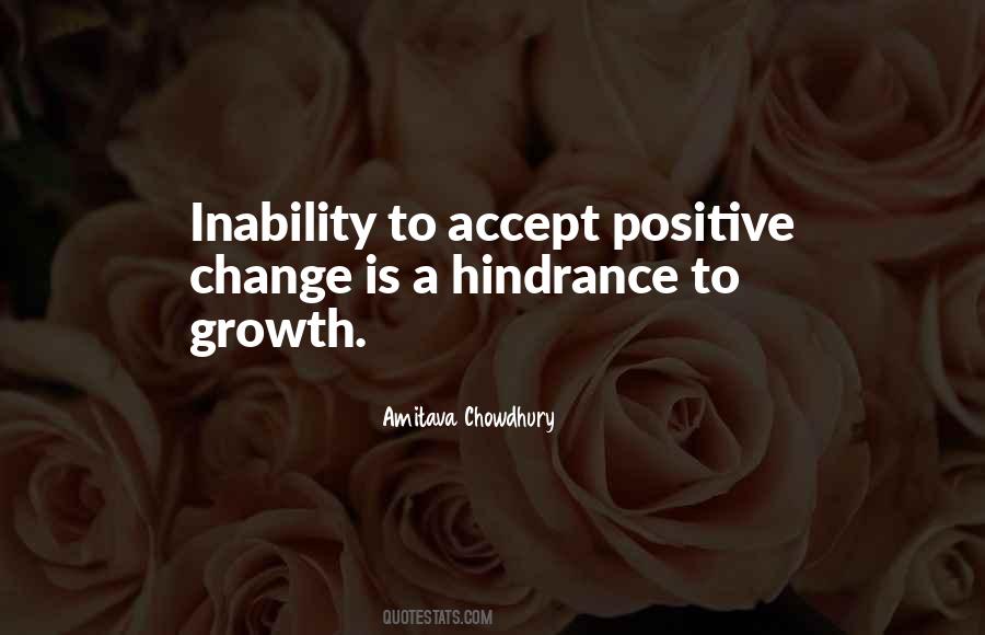 Positive Growth Quotes #760218