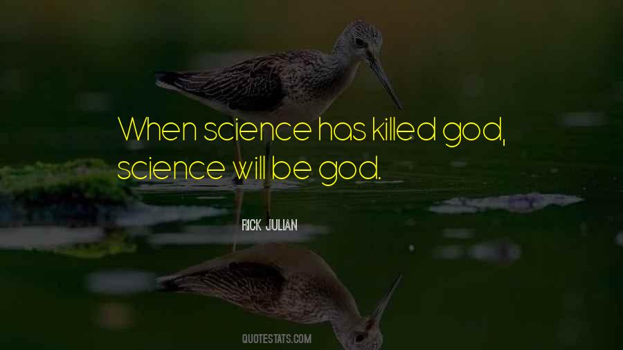 God Science Philosophy Quotes #1854994