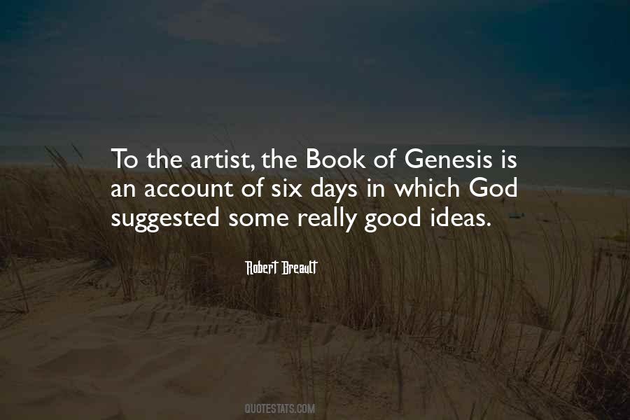 Quotes About The Book Of Genesis #440247