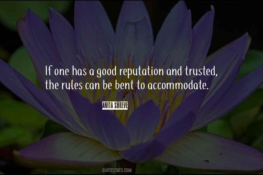 Good Reputation Quotes #1536705