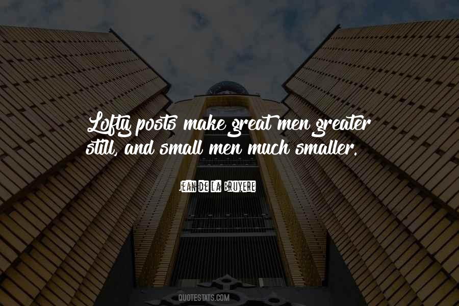 Small Men Quotes #1547861