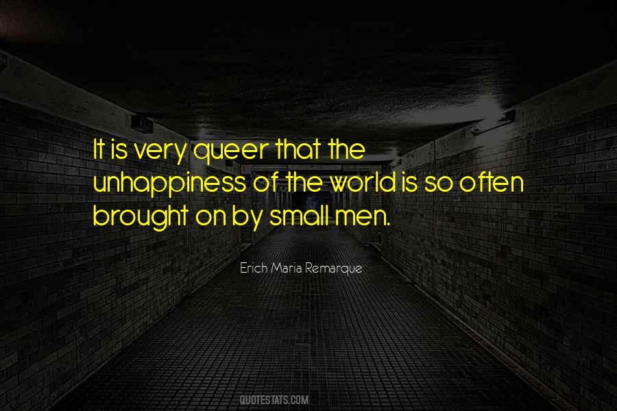 Small Men Quotes #1662616