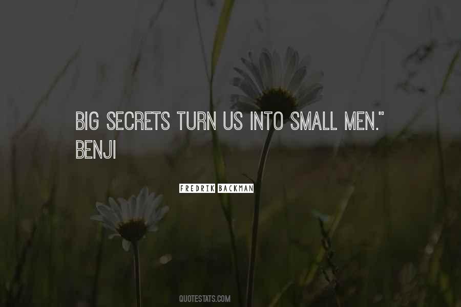 Small Men Quotes #234715