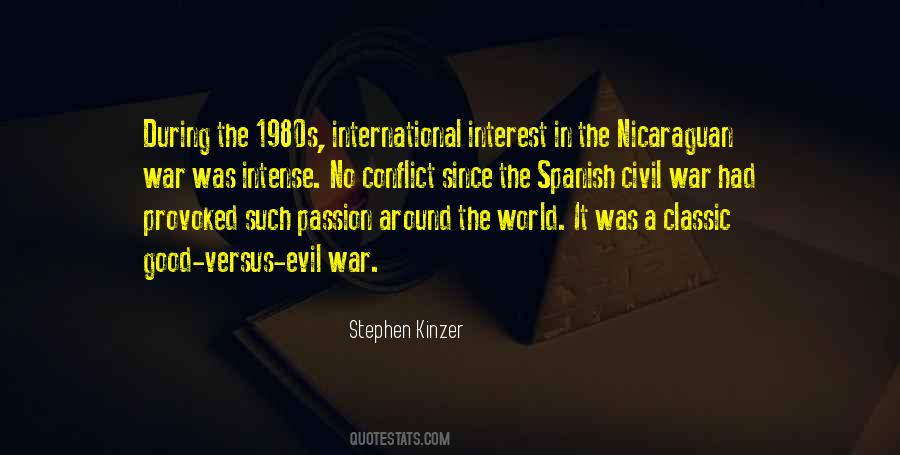 Quotes About International Conflict #1248567