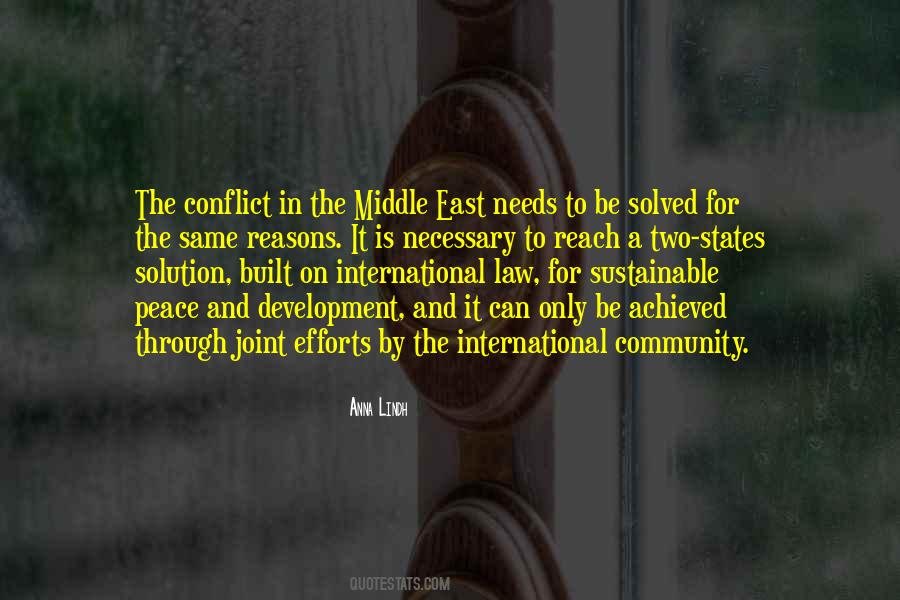Quotes About International Conflict #660045