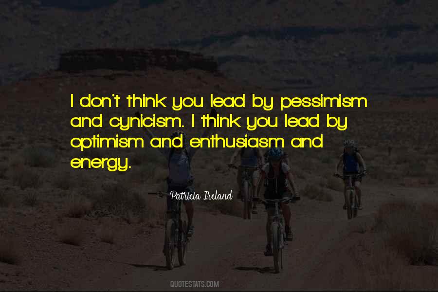 Quotes About Energy And Enthusiasm #1757804