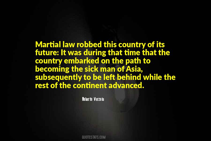 Quotes About Martial Law #1053501