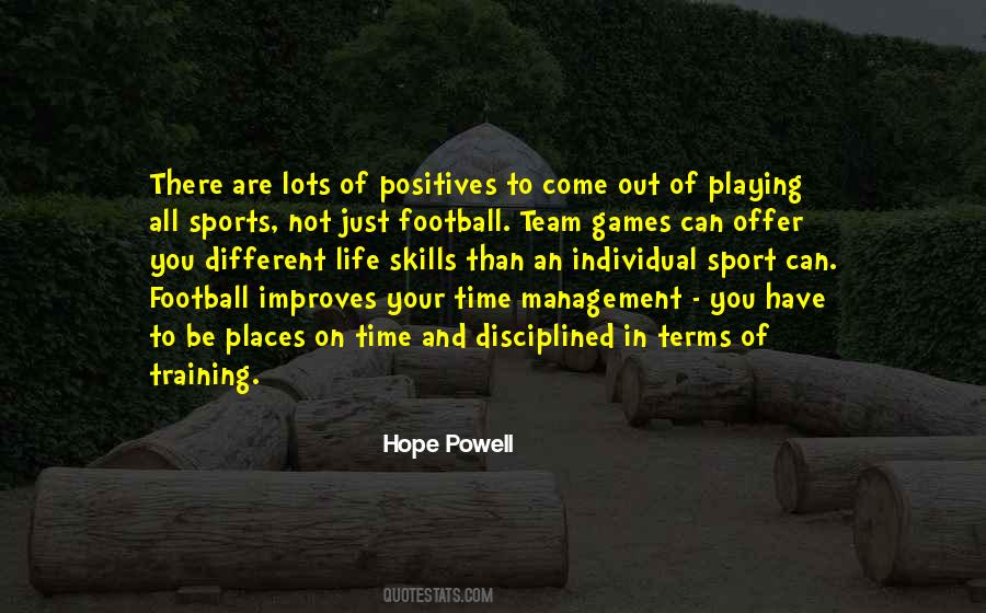 Quotes About Playing Time In Sports #1135775