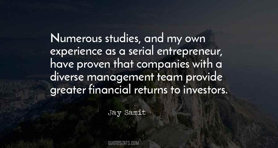 Quotes About Serial Entrepreneur #1418336