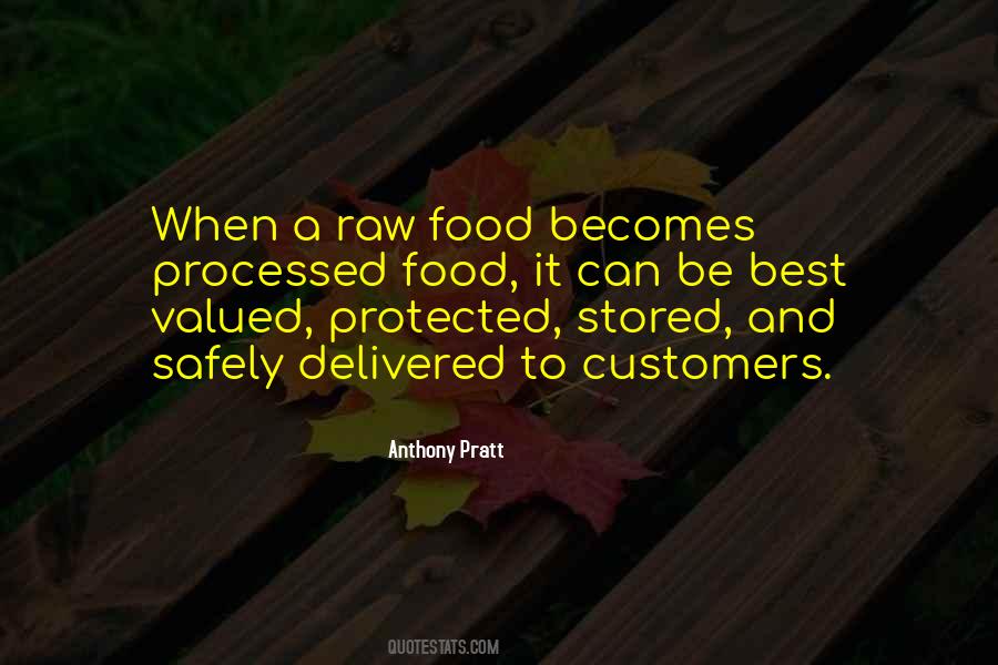 Quotes About Raw Food #259154