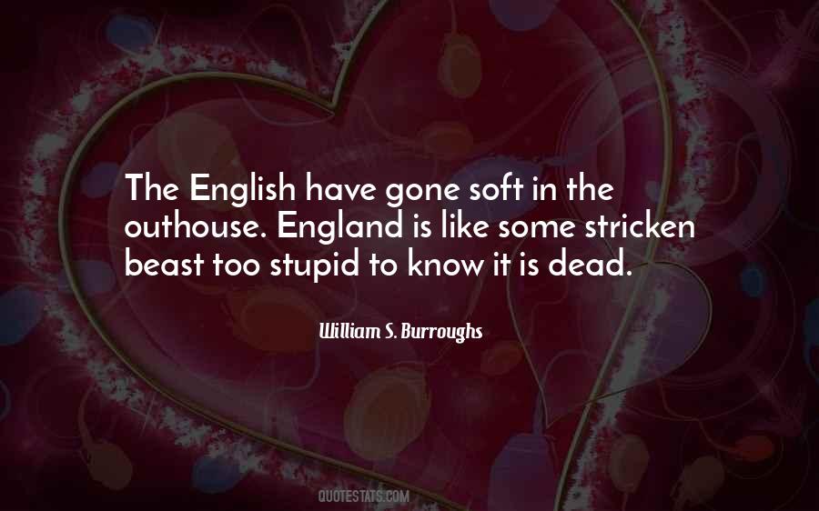 Quotes About The English #1194057