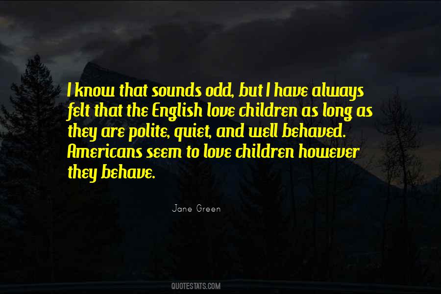 Quotes About The English #1850310