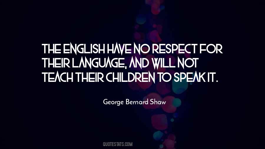 Quotes About The English #1866821