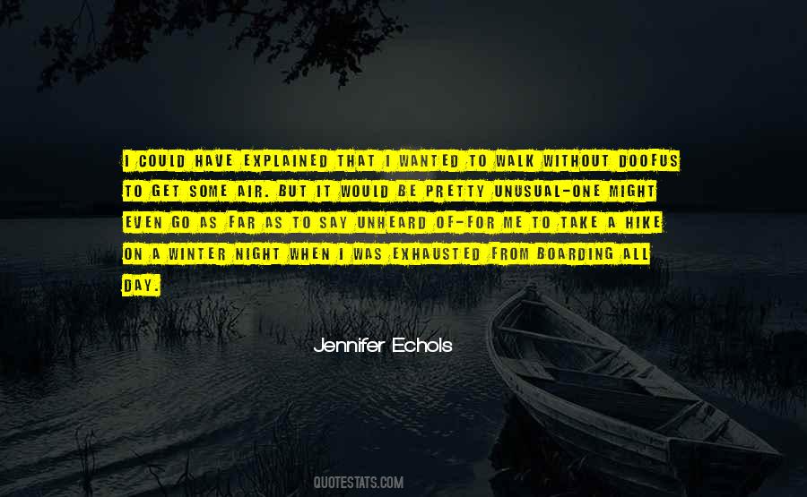 Winter Night Quotes #1679665