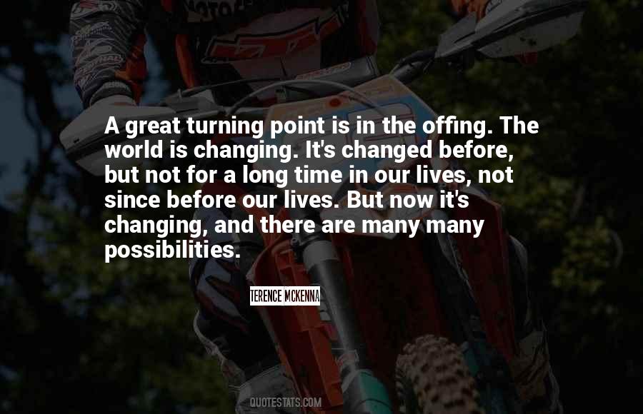 Before Turning Quotes #1832933
