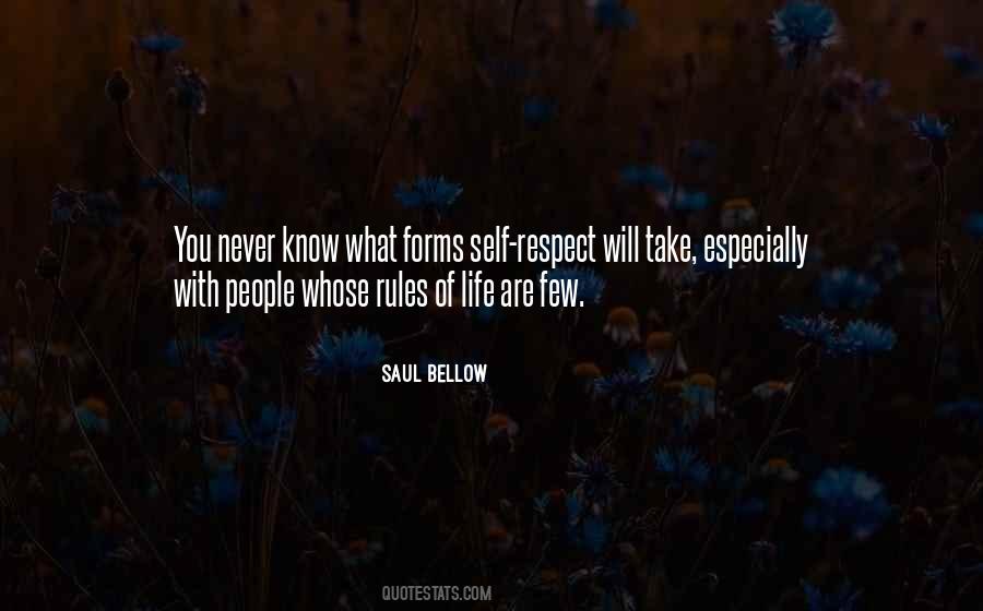 Quotes About Rules Of Life #1541245