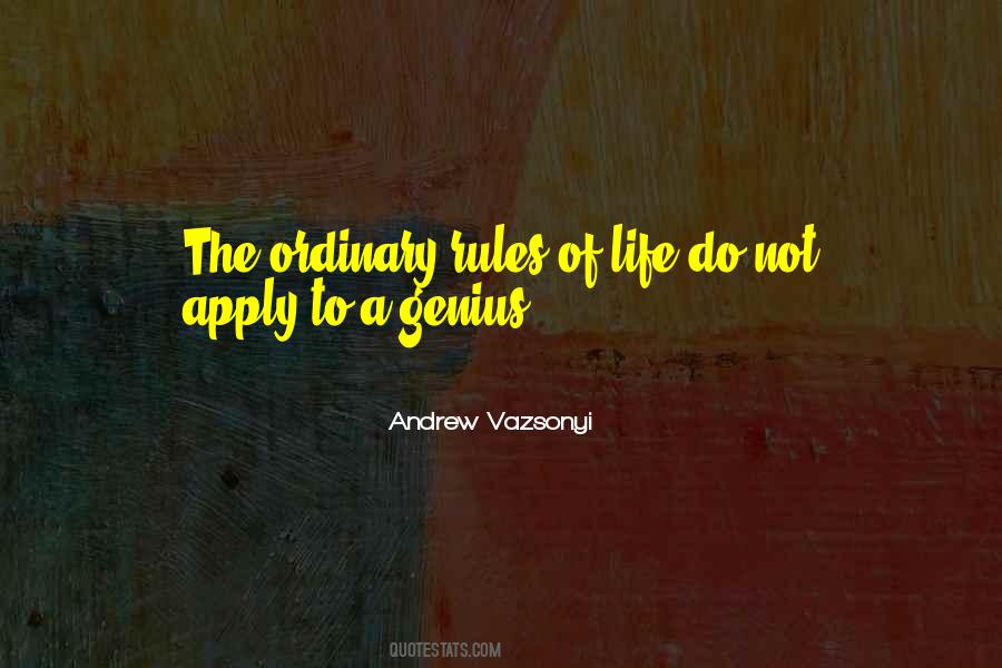 Quotes About Rules Of Life #1742676