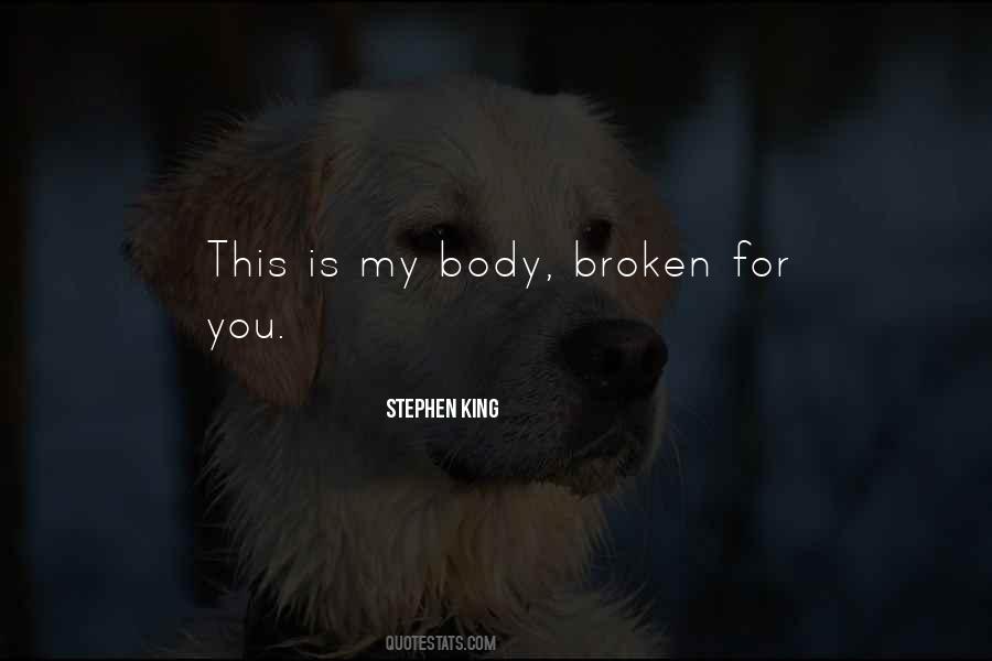 Quotes About Broken #1789552