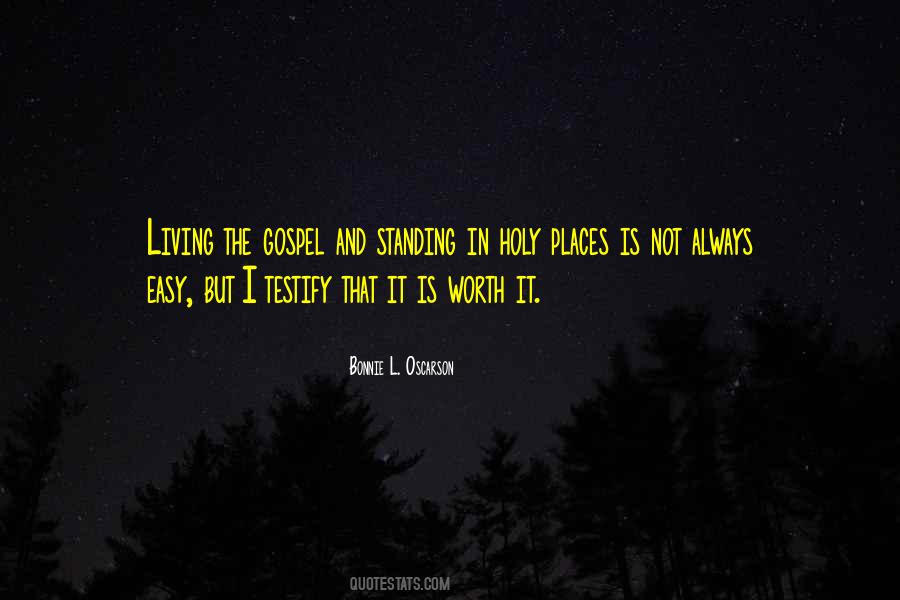 Quotes About Holy Places #112482