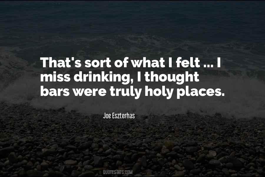 Quotes About Holy Places #125783