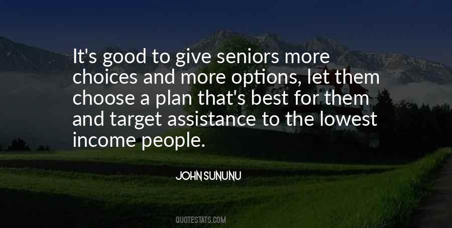 No Good Options Quotes #1106552