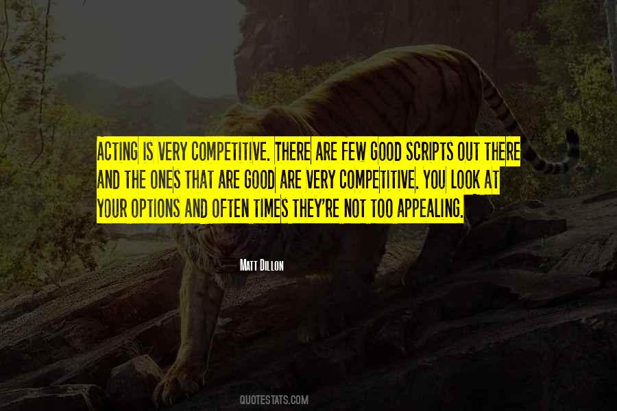 No Good Options Quotes #1353847