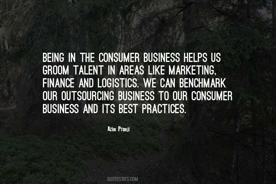 Consumer Marketing Quotes #729488
