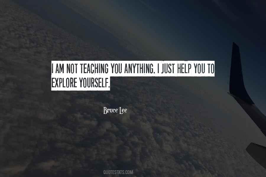 Quotes About Teaching Yourself #1702068