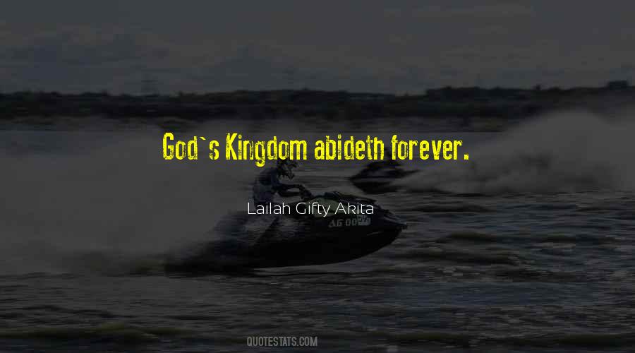 Abideth Forever Quotes #1564665