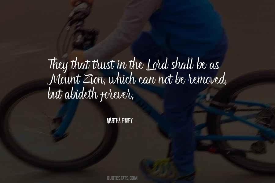 Abideth Forever Quotes #1823826