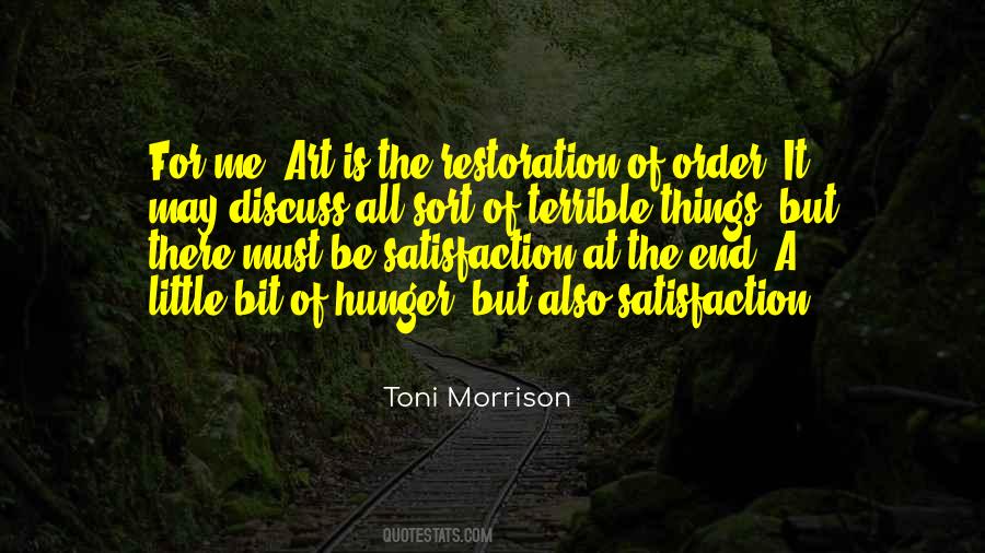 Quotes About The Restoration #793120