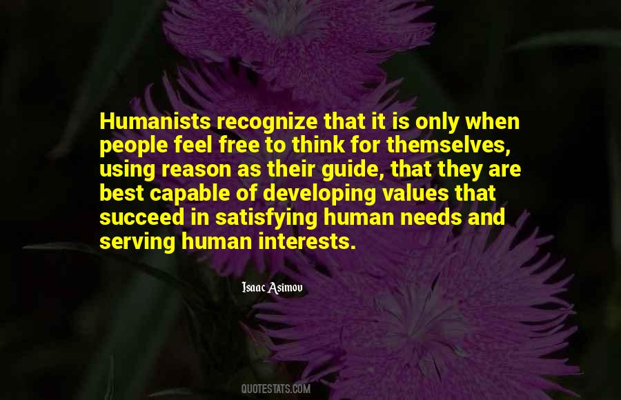 Quotes About Humanists #1111798